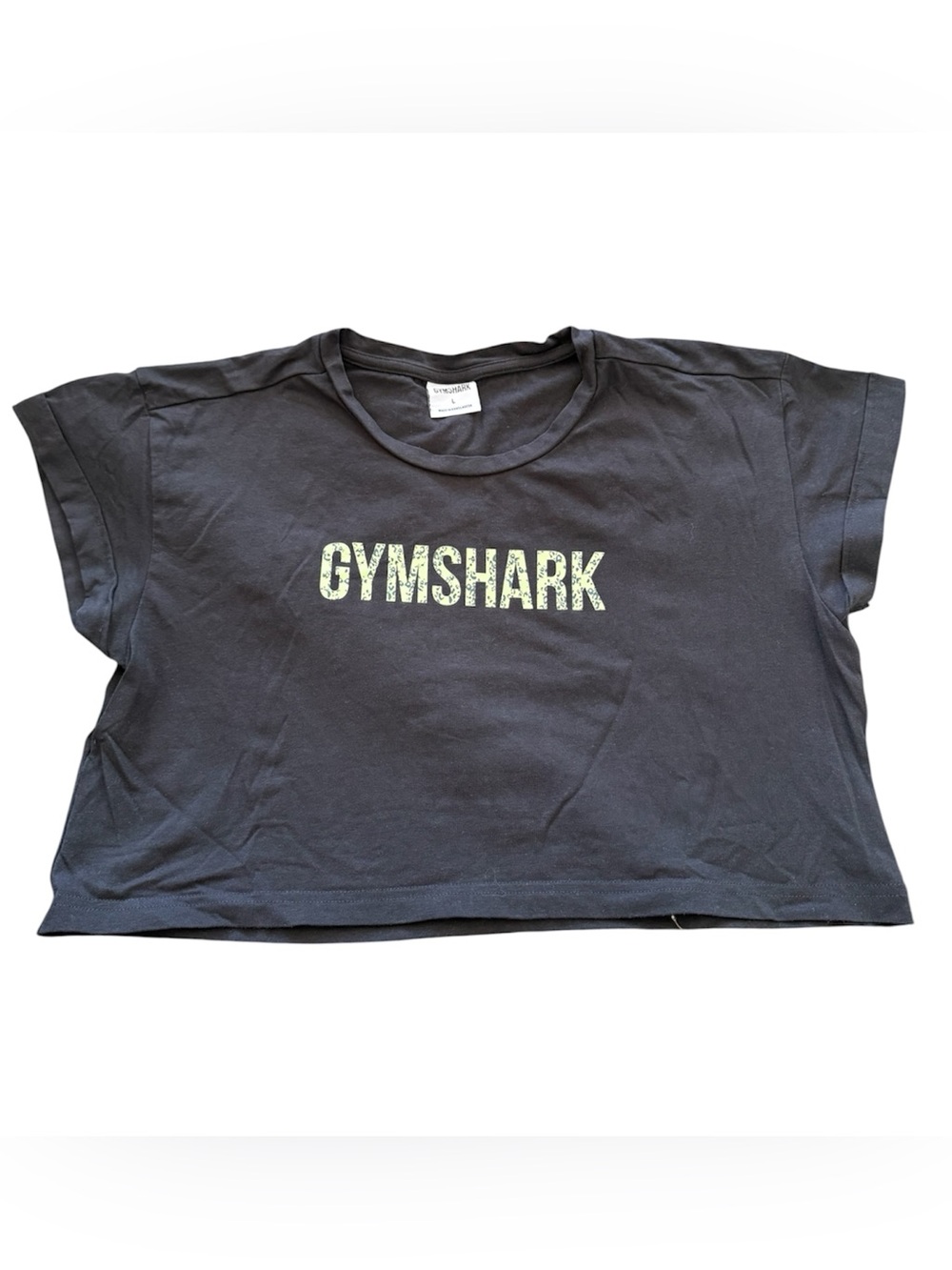 Gymshark Black Crop T-Shirt